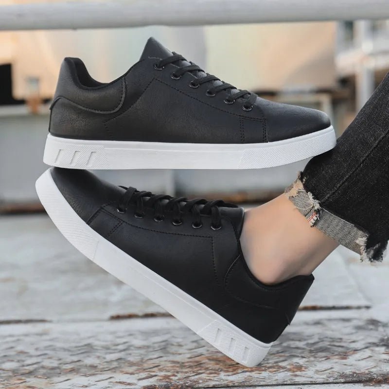 Calder Handcrafted Leather Sneakers with Padded Insoles for Lightweight, Breathable Comfort - The Southern AtelierSKU_1791063123515_257