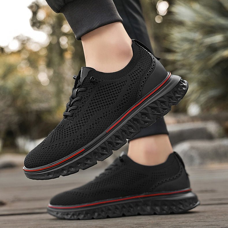 Calder Lightweight Sneakers in Breathable Mesh with No-Tie Laces and Ultra-Cushioned Sole for All-Day Comfort - The Southern AtelierSKU_1791063293692_490