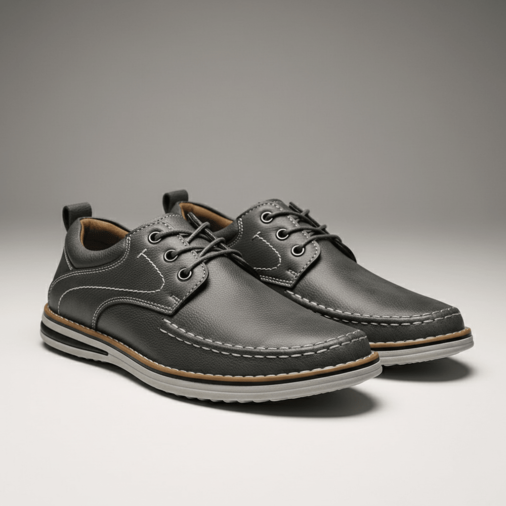 Corbin Lace-Up Loafers in Full-Grain Leather for All-Day Comfort - The Southern AtelierSKU_1791063067116_843