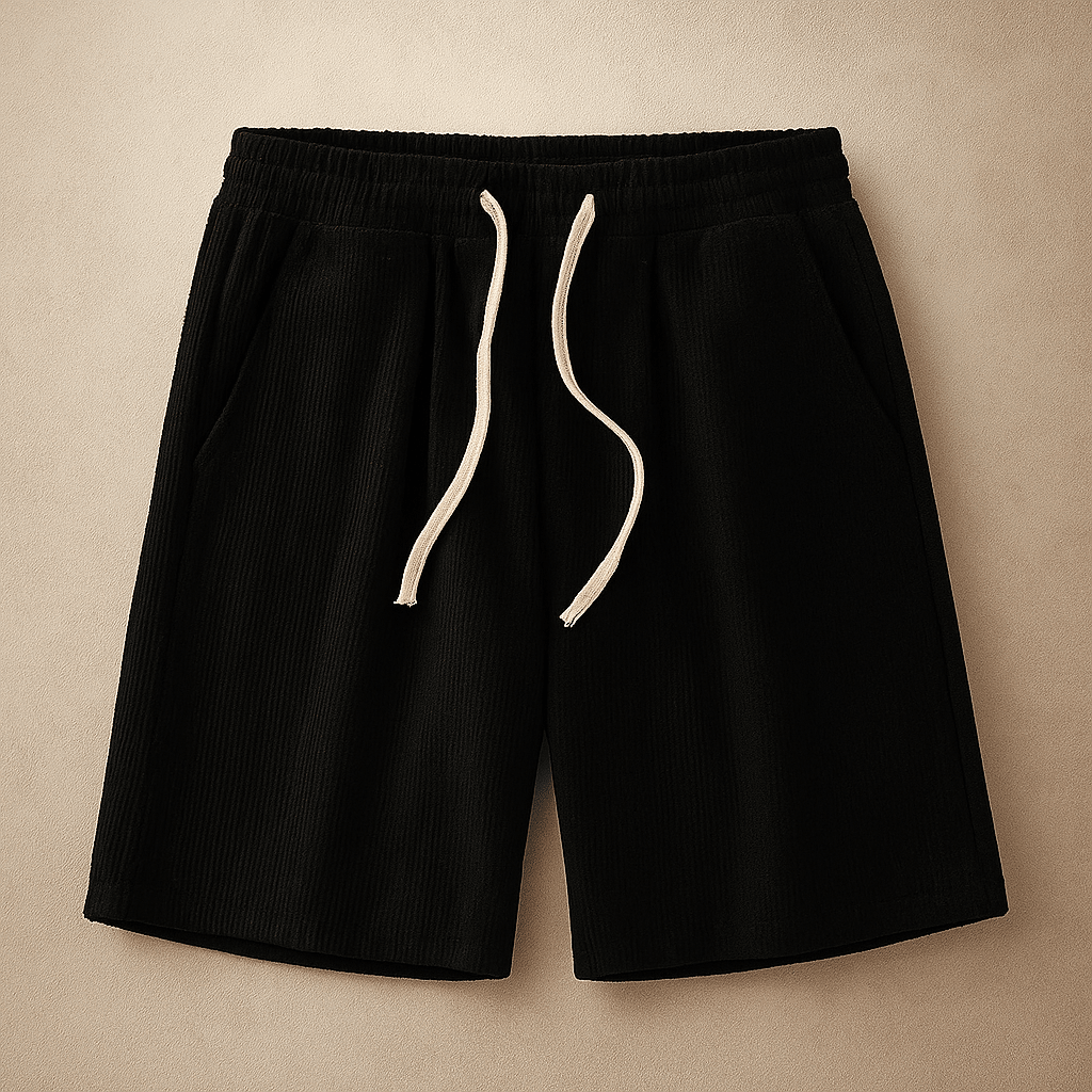 Crest Waffle Knit Shorts - The Southern AtelierSKU_1791064608339_615
