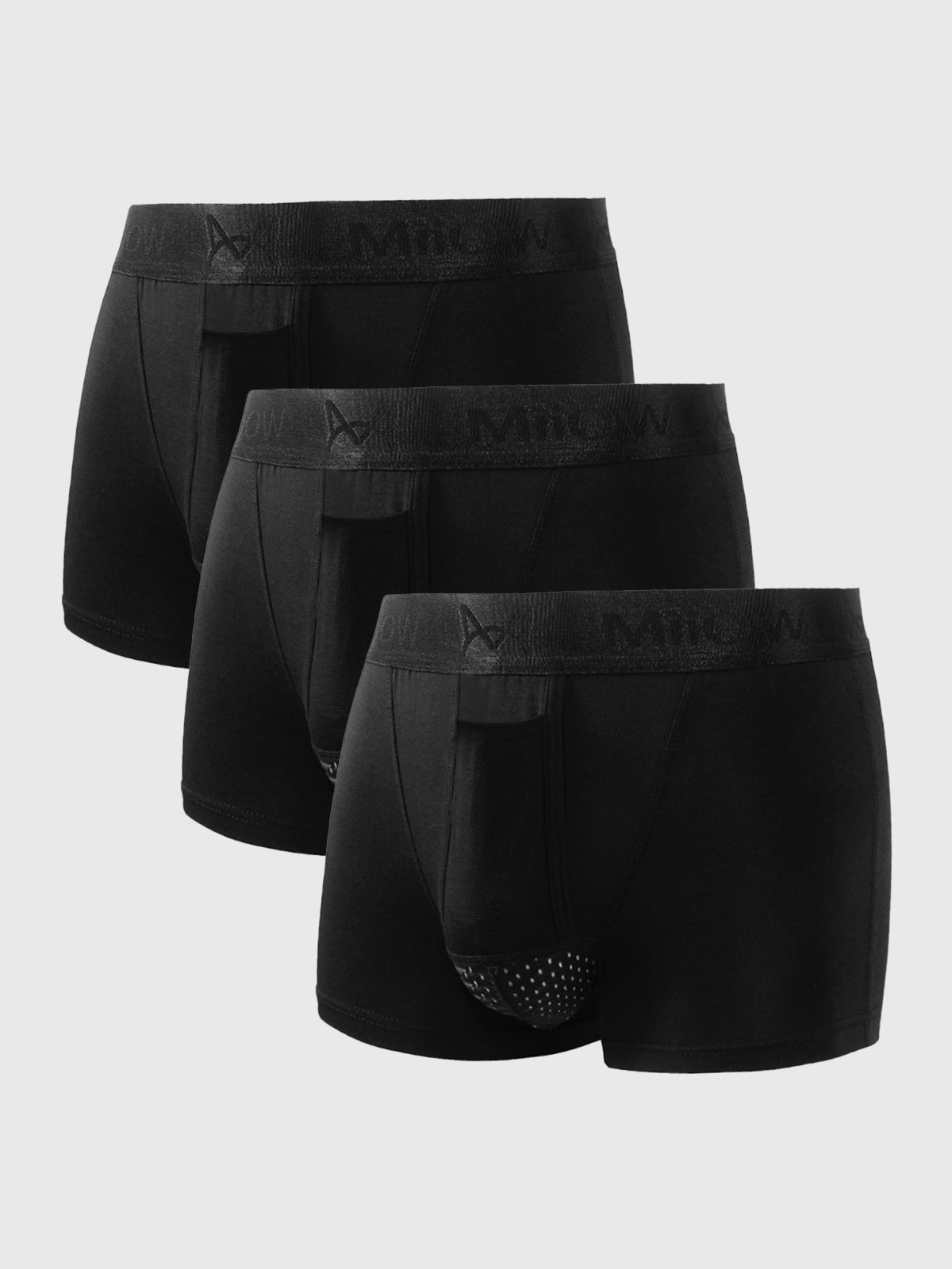 Men’s Dual Pouch Boxers 3-Pack in Breathable Wood-Based Fabric for Chafe-Free All-Day Comfort - The Southern AtelierSKU_1786565841690_779