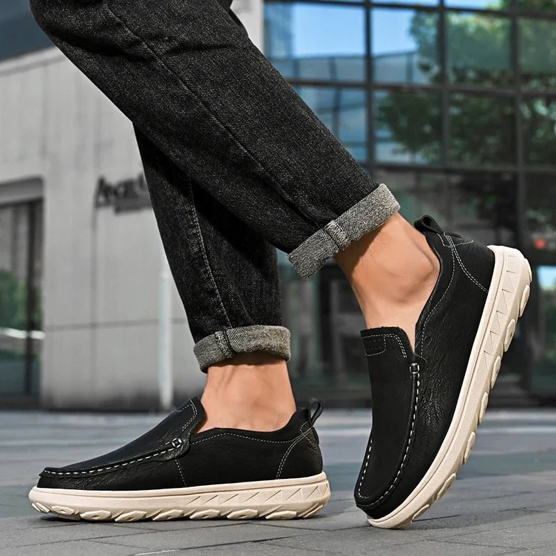 Sloane Loafers in Full-Grain Leather with Cushioned Footbed and Flexible Sole for All-Day Comfort - The Southern AtelierSKU_1791064109906_53