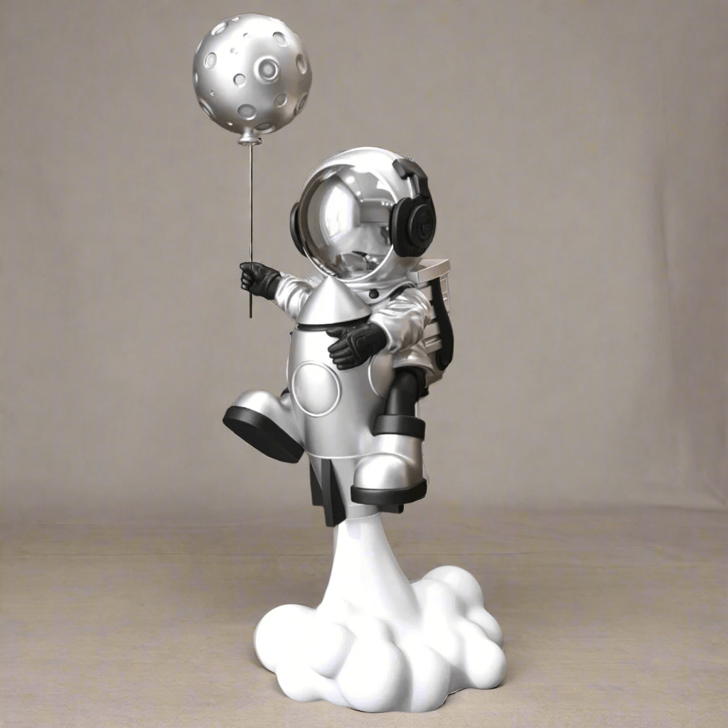 The Southern Atelier – Astronaut Resin Home Sculpture - The Southern AtelierSKU_1754143385707_278