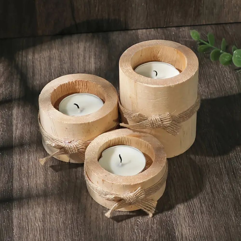 The Southern Atelier – Bamboo Candle Holders - The Southern AtelierSKU_1755202232124_178