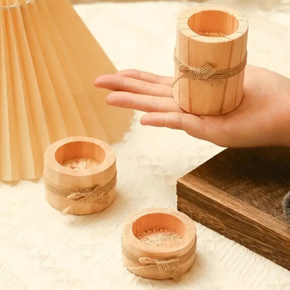 The Southern Atelier – Bamboo Candle Holders - The Southern AtelierSKU_1755202232124_178