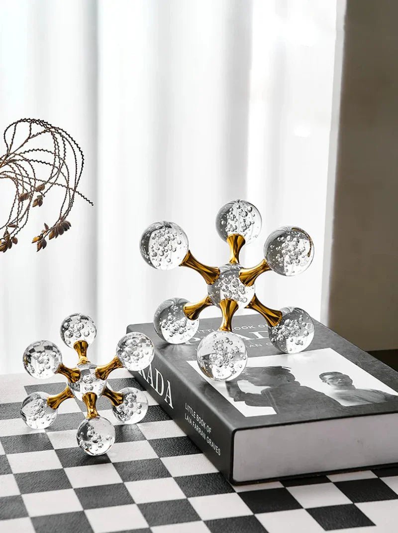 The Southern Atelier – Bubble Glass Star Decor - The Southern AtelierSKU_1755802879073_580