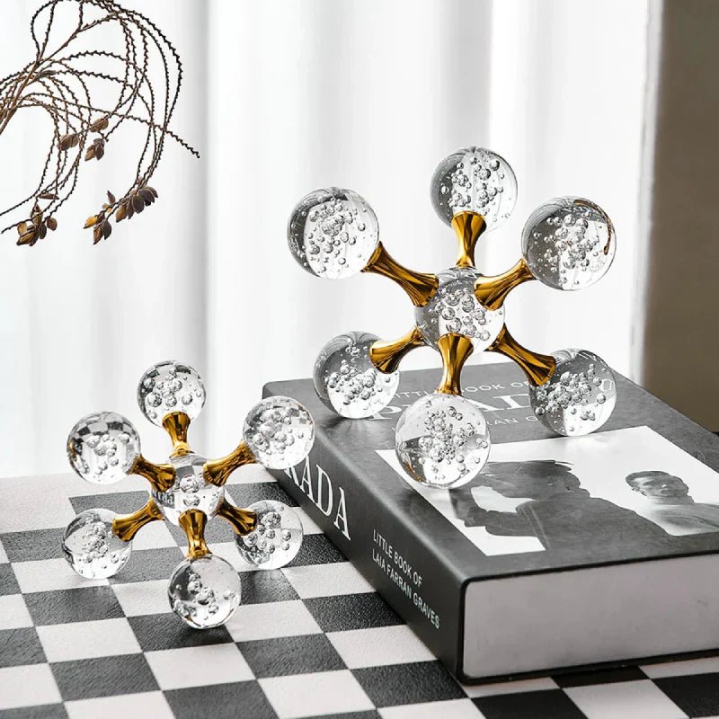 The Southern Atelier – Bubble Glass Star Decor - The Southern AtelierSKU_1755802879073_580