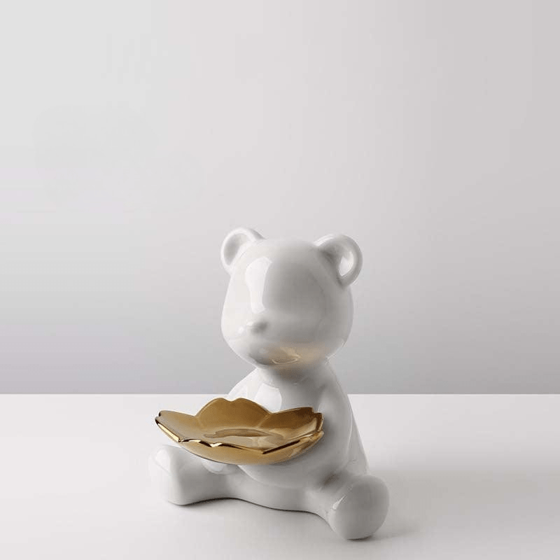 The Southern Atelier – Chrome Bear Key Holder Decor - The Southern AtelierSKU_1757776096947_543