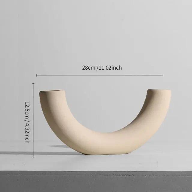 The Southern Atelier – Classic Minimalist Ceramic Vase - The Southern AtelierSKU_1758022824204_430