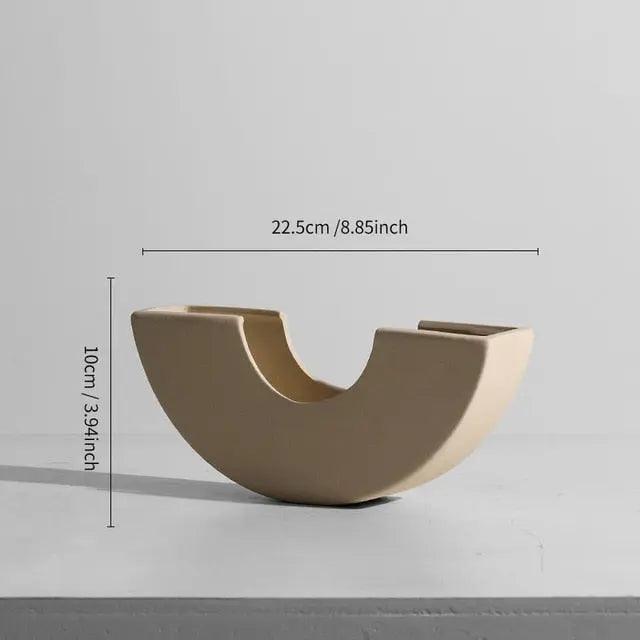 The Southern Atelier – Classic Minimalist Ceramic Vase - The Southern AtelierSKU_1758022824204_430