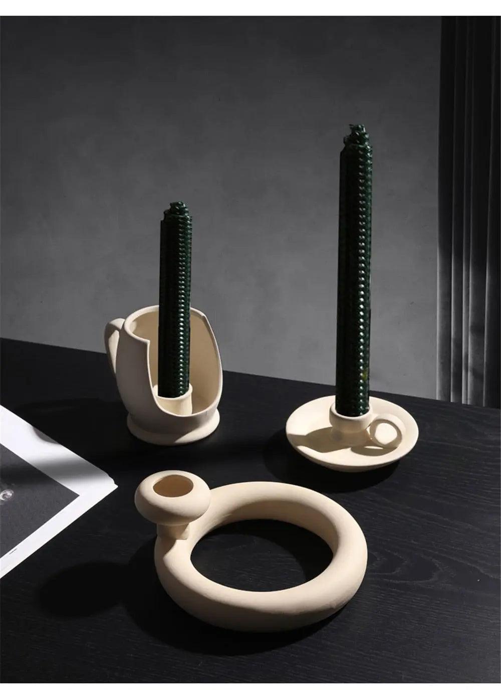 The Southern Atelier – Classic Minimalist Ceramic Vase - The Southern AtelierSKU_1758022824204_430