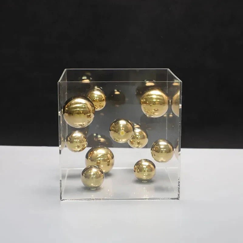 The Southern Atelier – Contemporary Dot Art Cube - The Southern AtelierSKU_1755802851741_146