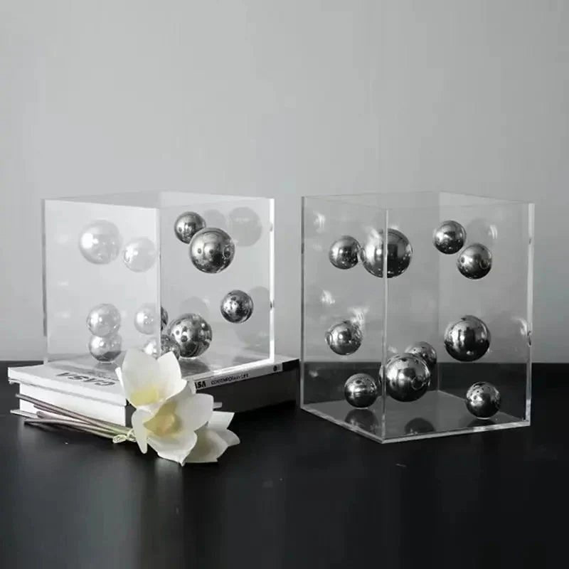 The Southern Atelier – Contemporary Dot Art Cube - The Southern AtelierSKU_1755802851741_691