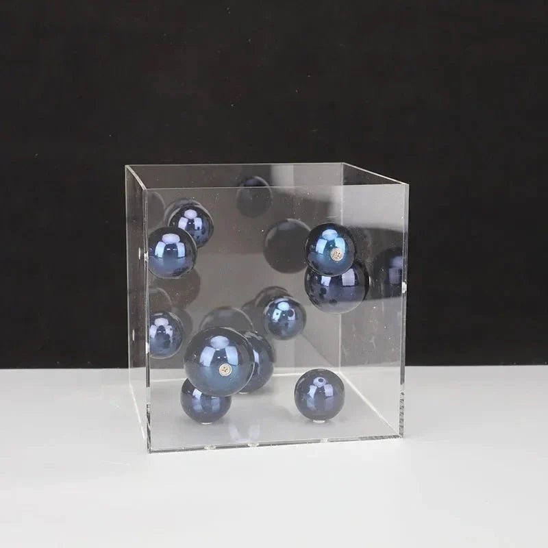 The Southern Atelier – Contemporary Dot Art Cube - The Southern AtelierSKU_1755802851741_899
