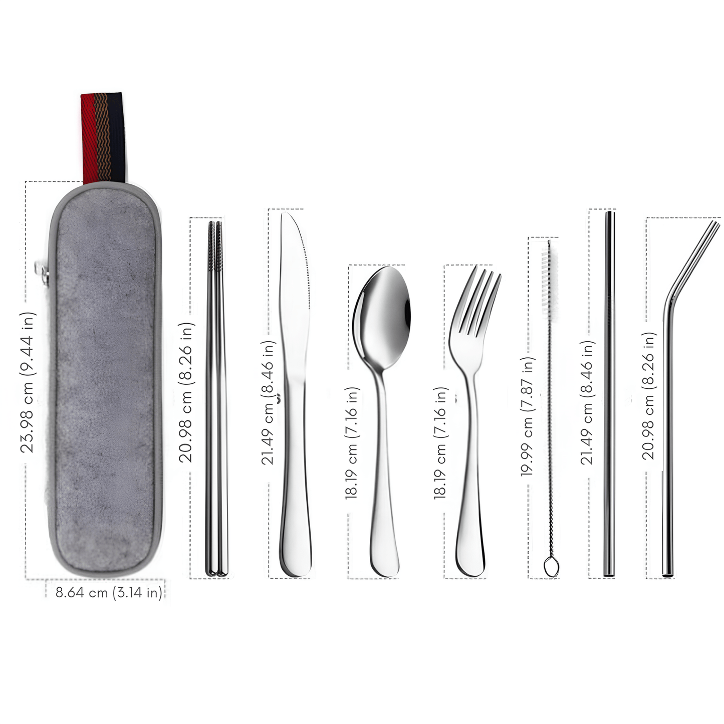 The Southern Atelier – Elegant Cutlery Set in Portable Case for a Refined Dining Experience - The Southern AtelierSKU_1763119341970_437
