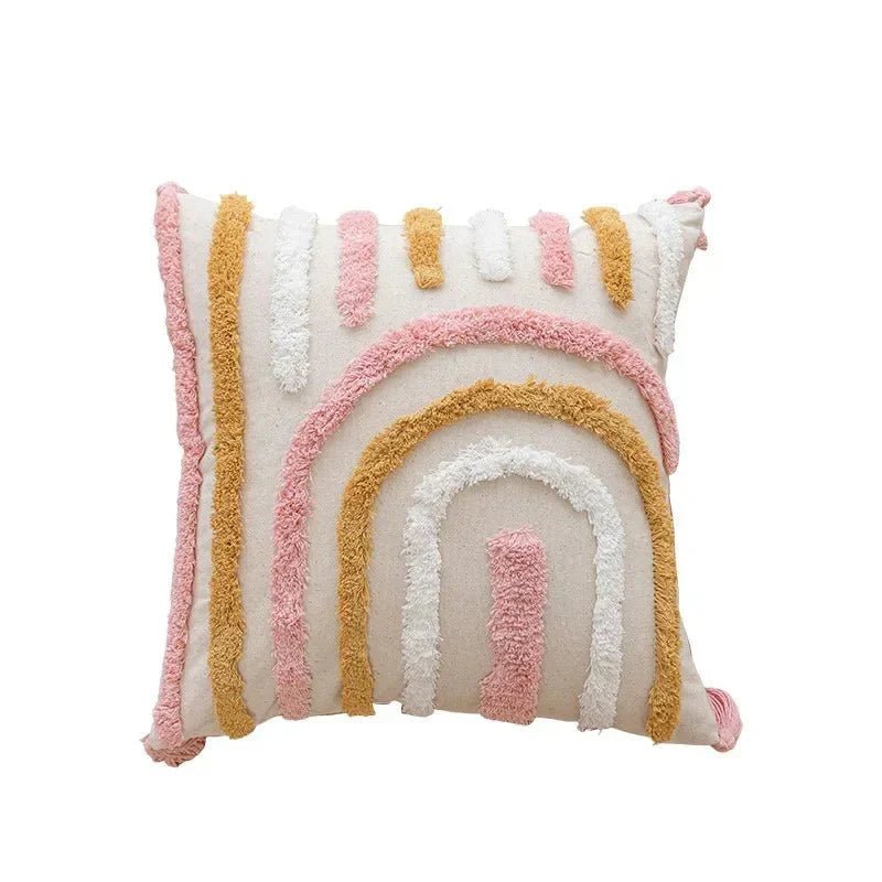 The Southern Atelier – Elegant Geometric Cushion Cover in Blush Pink for a Chic Living Space - The Southern AtelierSKU_1766400545154_400