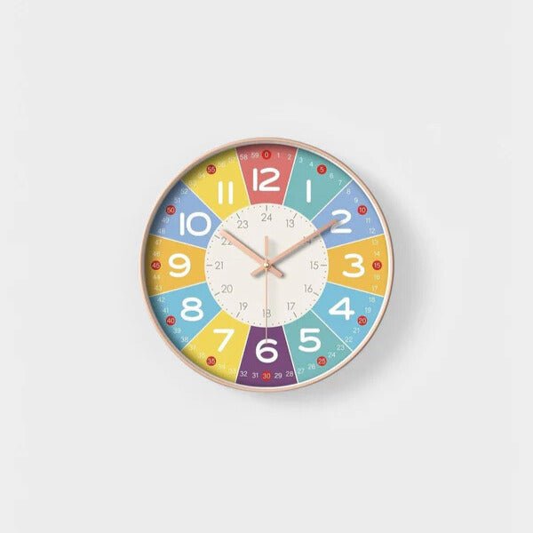 The Southern Atelier – Elegant Multicoloured Wall Clock for a Cheerful Accent with Timeless Charm - The Southern AtelierSKU_1767350229372_516