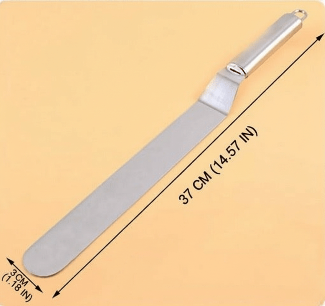 The Southern Atelier – Elegant Stainless Steel Cake Spatula for an Effortless Culinary Masterpiece - The Southern AtelierSKU_1765807312166_836