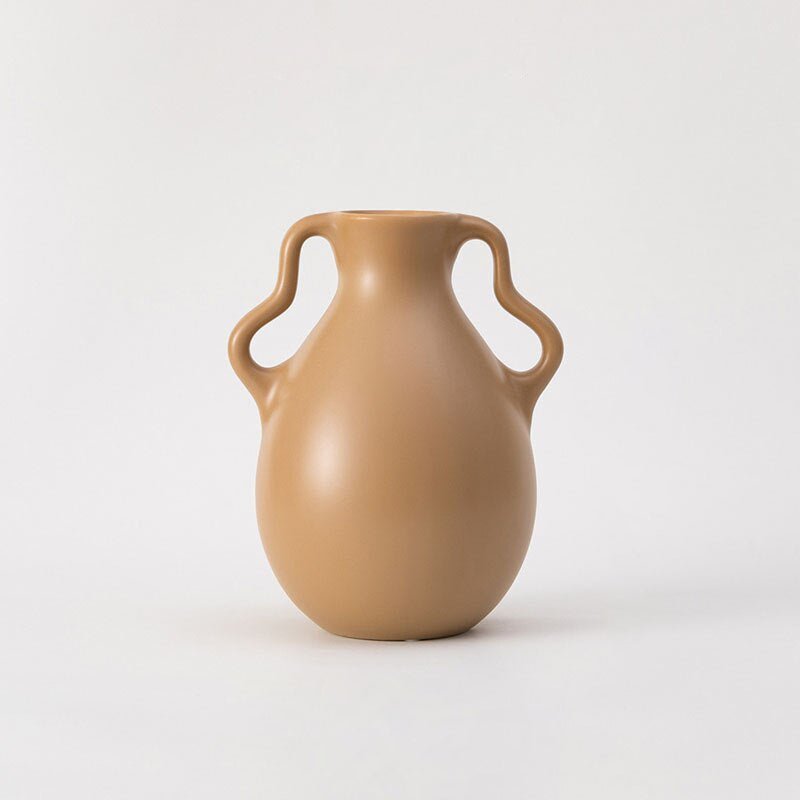 The Southern Atelier – Elegant Wavy Ceramic Vase in Soft Pastel Hues for a Tranquil Atmosphere - The Southern AtelierSKU_1766400548025_922
