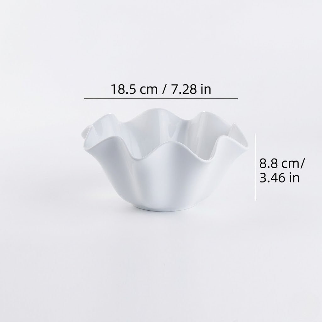 The Southern Atelier – Elegant White Ceramic Bowl for a Sophisticated Table Setting - The Southern AtelierSKU_1775450099259_360