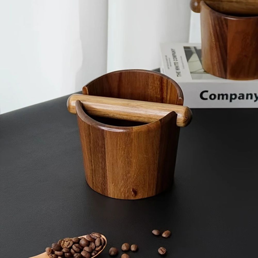 The Southern Atelier – Elegant Wooden Coffee Knock Box for a Refined Morning Ritual - The Southern AtelierSKU_1774883121213_145