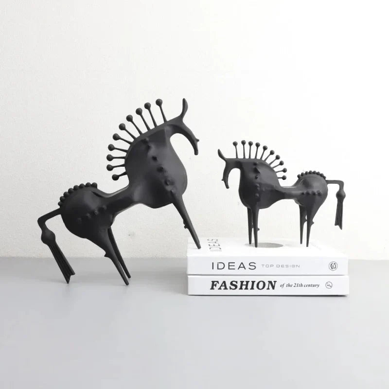 The Southern Atelier – Equinox Metal Horse Sculptures - The Southern AtelierSKU_1755802870175_499
