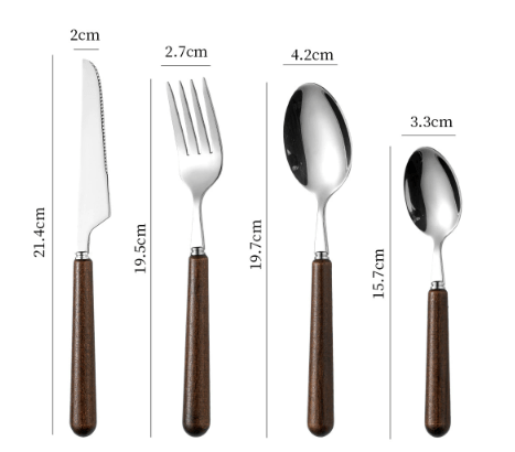 The Southern Atelier – Exquisite Stainless Steel Cutlery Set for Elegant Dining, Perfect for a Serene Ambiance - The Southern AtelierSKU_1763118684890_59