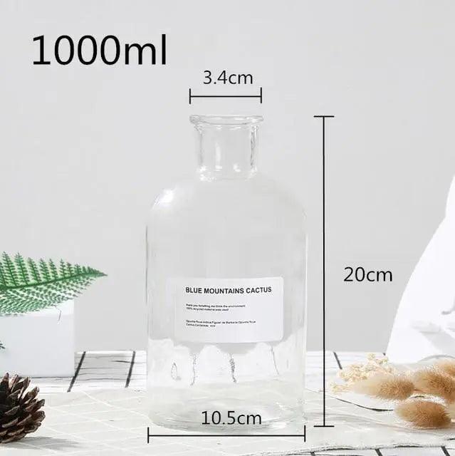 The Southern Atelier – Glass Bottle Vase - The Southern AtelierSKU_1758022801301_376