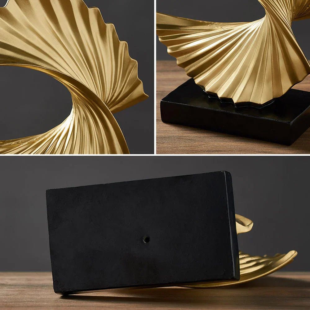 The Southern Atelier – Graceful Spiral Form in Polished Metal for Timeless Spaces - The Southern AtelierSKU_1775909425988_114