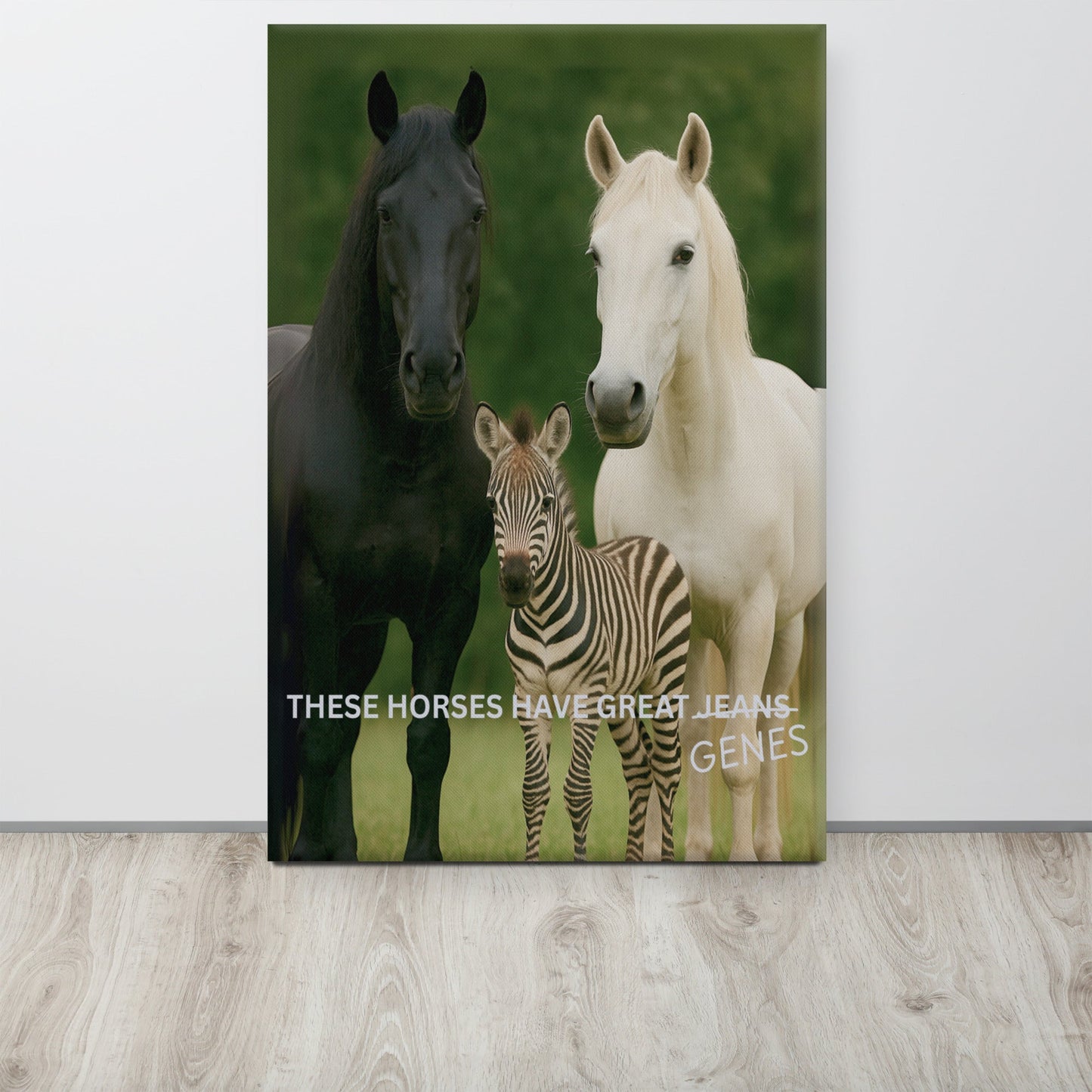 The Southern Atelier – Horse Genes Canvas Wall Art - The Southern AtelierSKU_1754143389657_265