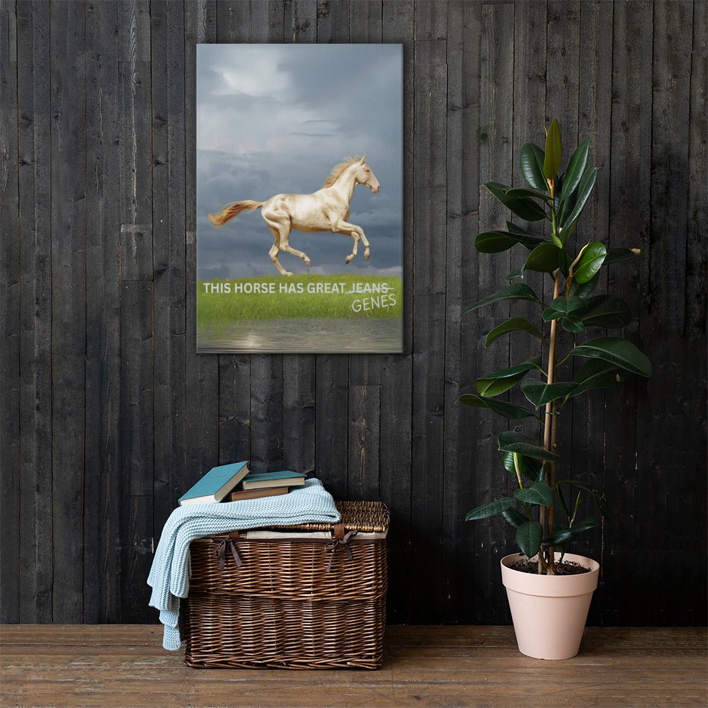 The Southern Atelier – Horse Genes Canvas Wall Art - The Southern AtelierSKU_1754143389657_265