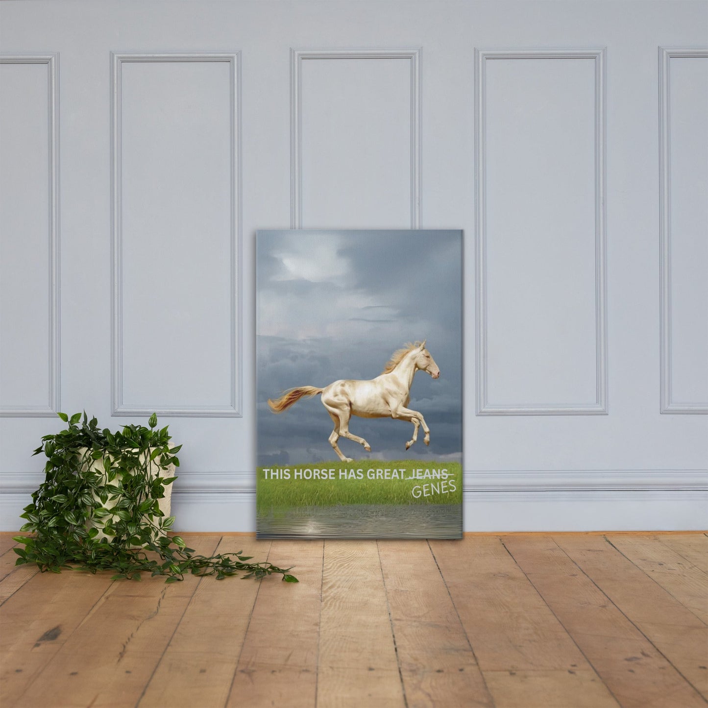 The Southern Atelier – Horse Genes Canvas Wall Art - The Southern AtelierSKU_1754143389657_265