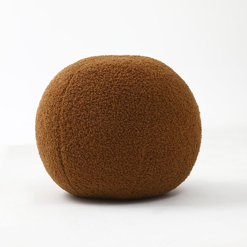 The Southern Atelier – Luxurious Round Fleece Cushions in Soft Pastels for a Cozy Comfort - The Southern AtelierSKU_1763119190097_636