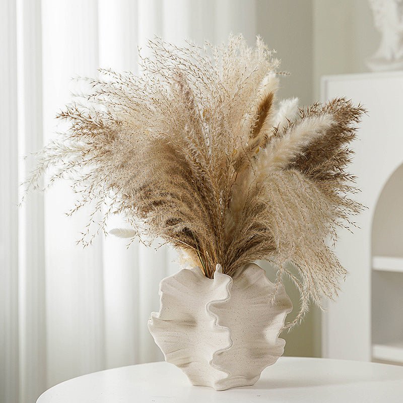 The Southern Atelier – Modern Frosted Ceramic Vase - The Southern AtelierSKU_1757600763917_174