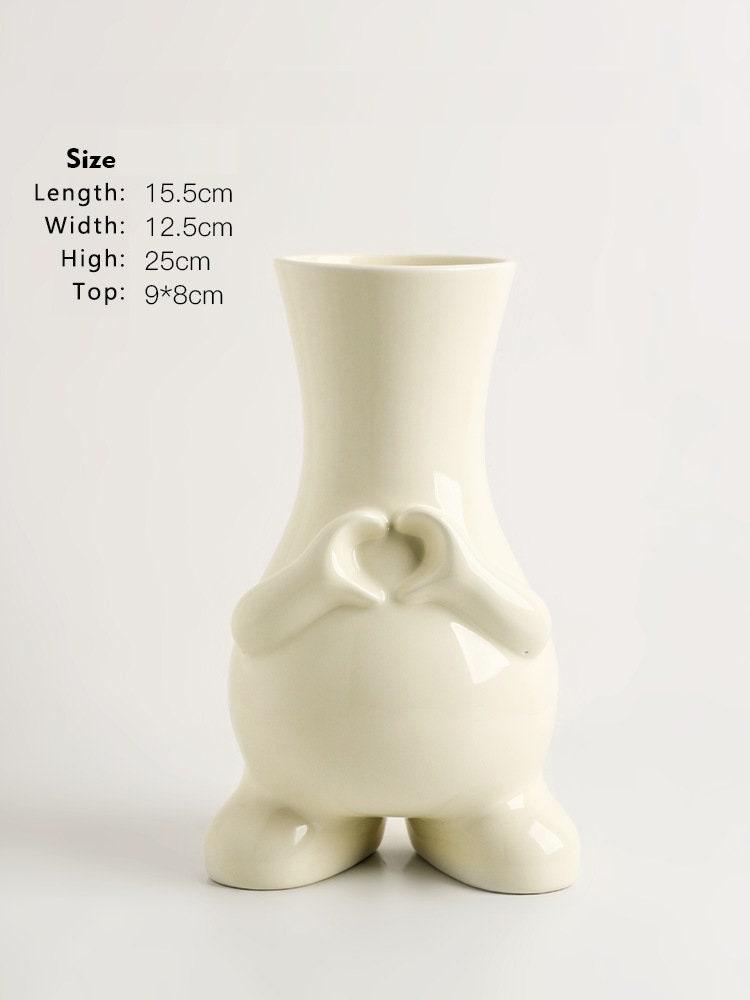 The Southern Atelier – Modern Monochrome Art Vase - The Southern AtelierSKU_1757776097790_636