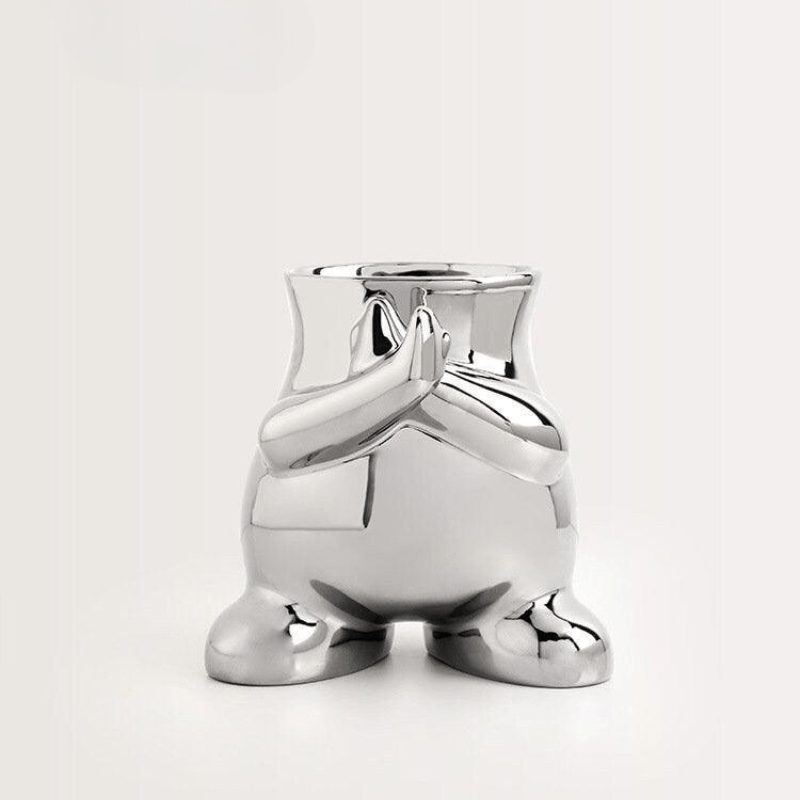 The Southern Atelier – Modern Monochrome Art Vase - The Southern AtelierSKU_1757776097790_785