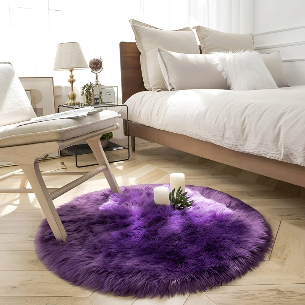 The Southern Atelier – Round Cloud Plush Rug - The Southern AtelierSKU_1754935956268_759