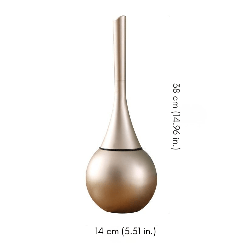 The Southern Atelier – Sophisticated Ceramic Toilet Brush with Sleek Lines and Neutral Tones for a Serene Ambiance - The Southern AtelierSKU_1762849897167_711