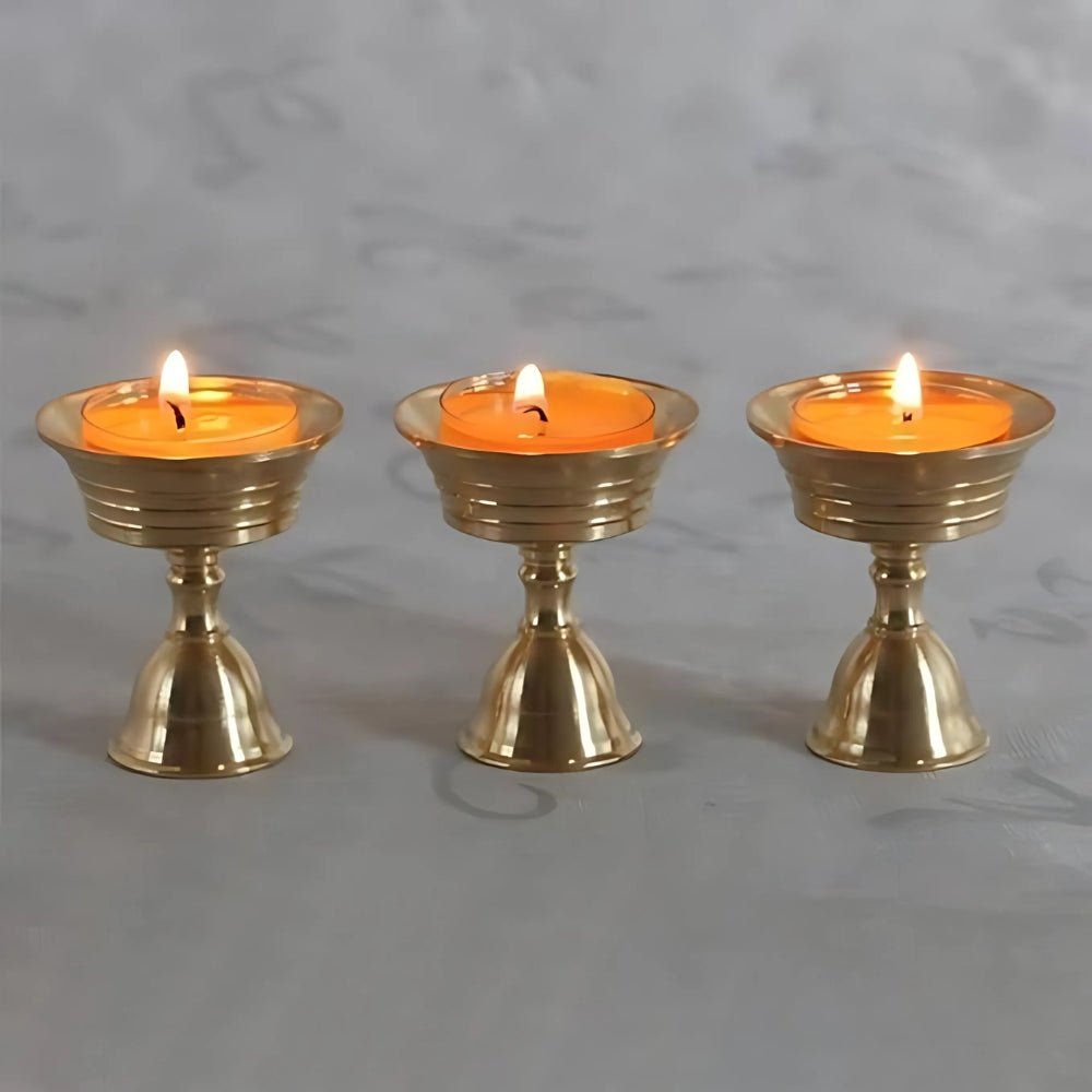 The Southern Atelier – Vintage Copper Candle Holder - The Southern AtelierSKU_1754935815447_979