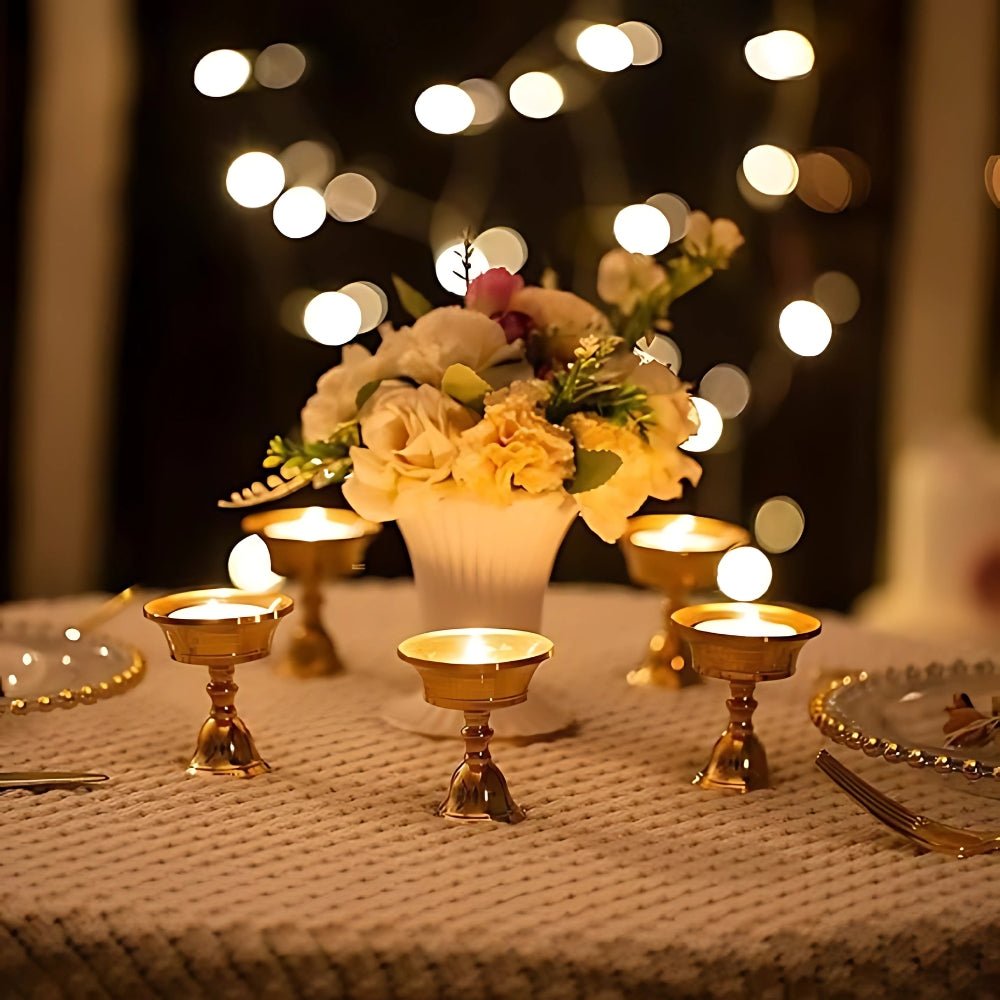 The Southern Atelier – Vintage Copper Candle Holder - The Southern AtelierSKU_1754935815447_979