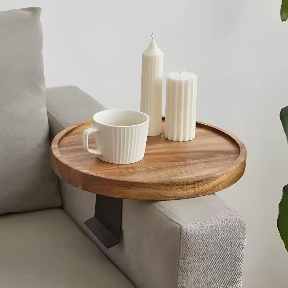 The Southern Atelier – Walnut Sofa Armrest Tray - The Southern AtelierSKU_1755202290239_324