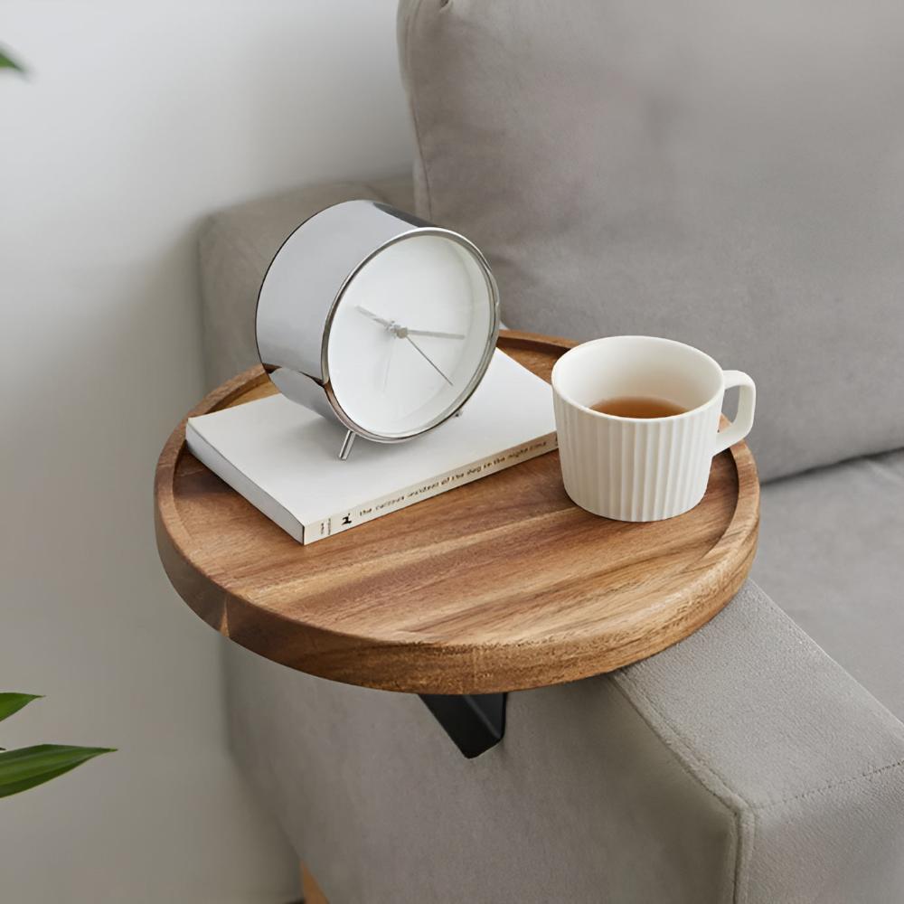 The Southern Atelier – Walnut Sofa Armrest Tray - The Southern AtelierSKU_1755202290239_324