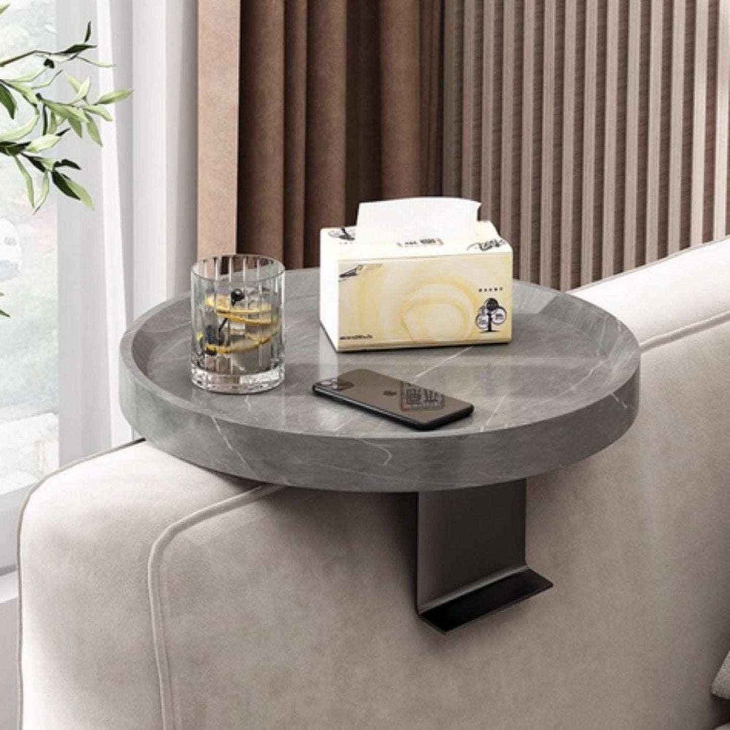 The Southern Atelier – Walnut Sofa Armrest Tray - The Southern AtelierSKU_1755202290239_324