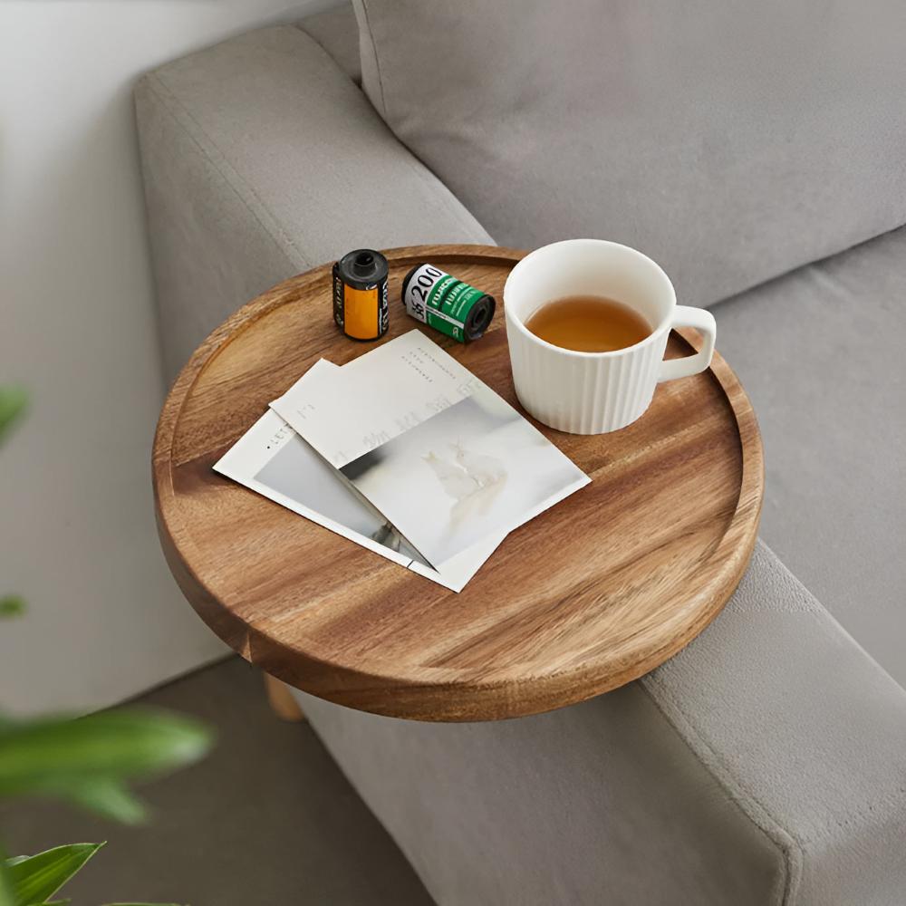 The Southern Atelier – Walnut Sofa Armrest Tray - The Southern AtelierSKU_1755202290239_324