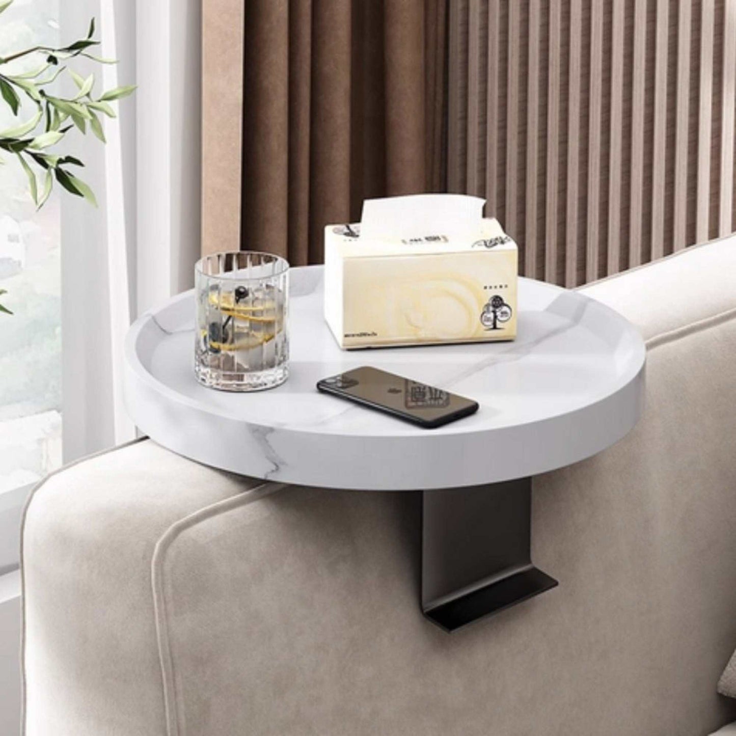 The Southern Atelier – Walnut Sofa Armrest Tray - The Southern AtelierSKU_1755202290239_611