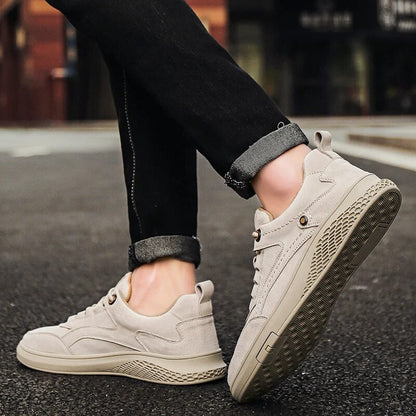 Rowan Sneakers in Genuine Suede for All-Day Comfort