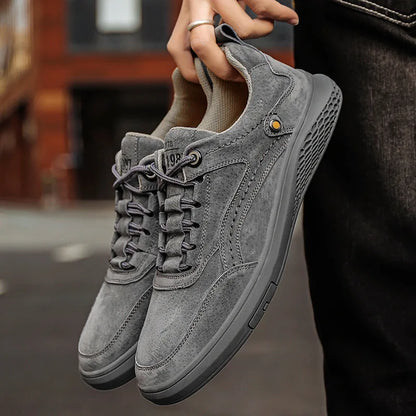 Rowan Sneakers in Genuine Suede for All-Day Comfort