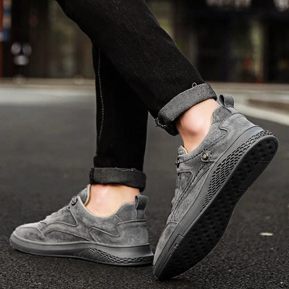 Rowan Sneakers in Genuine Suede for All-Day Comfort