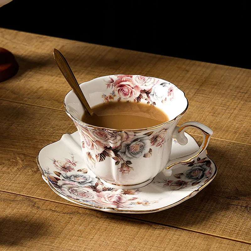 Ensemble en céramique Rose Doré