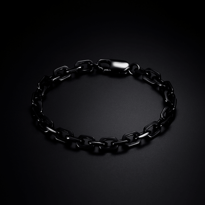 Arden Chain Bracelet in Stainless Steel with Secure Clasp, Non-Tarnish and Scratch-Resistant, 21 cm - The Southern AtelierSKU_1791063011130_523